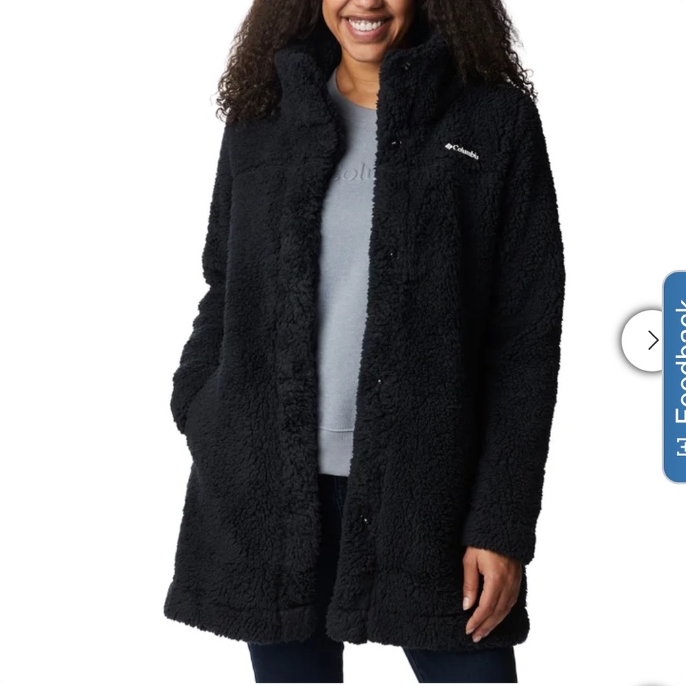 Columbia Women's Black Sherpa Jacket